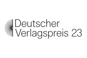 Logo: "Deutscher Verlagspreis 23"
