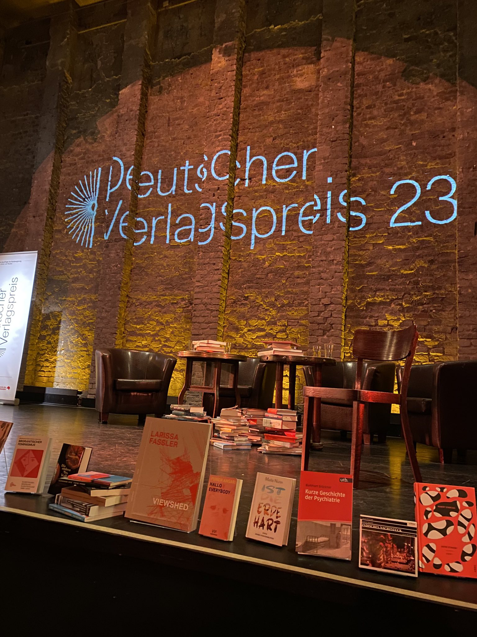 Deutscher Verlagspreis 2023 – Wir waren dabei